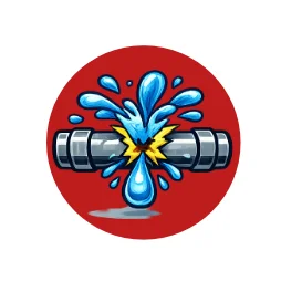 Emergency Icon: Burst Pipe