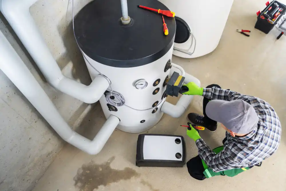 Installing a modern water heater system